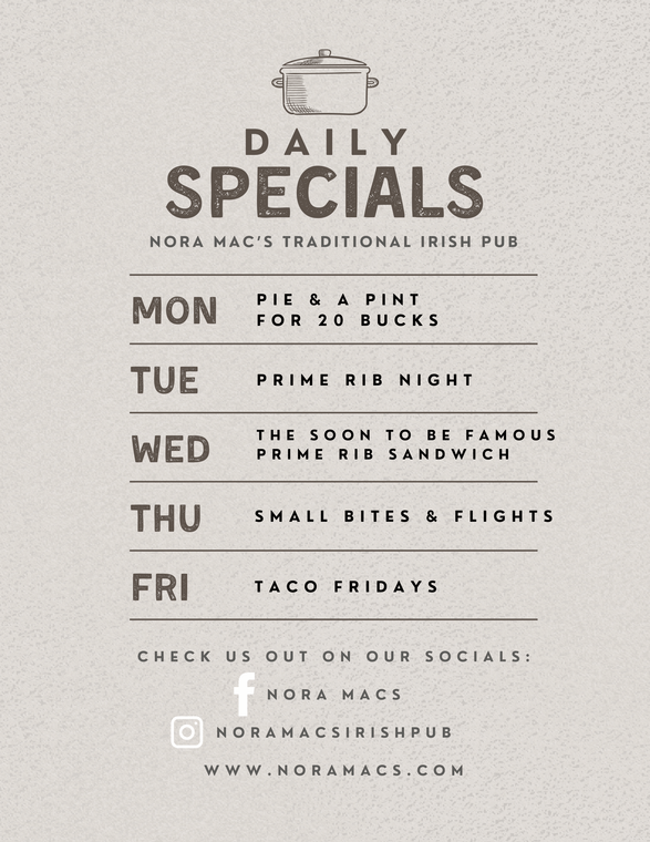 Daily Specials