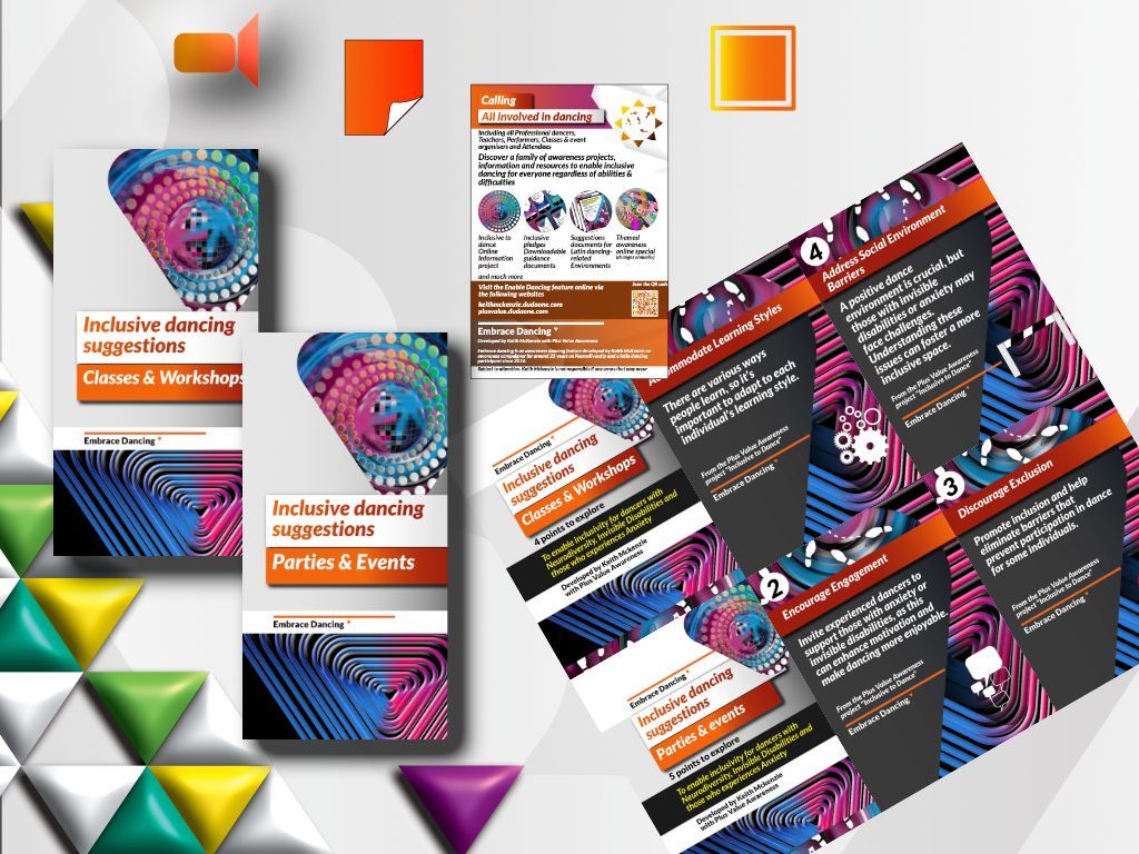 A special edition of the Dancing Inclusive Guide was developed on video & on social media.
