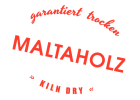 Maltaholz, Holzhandel, Logo, Kiln Dry