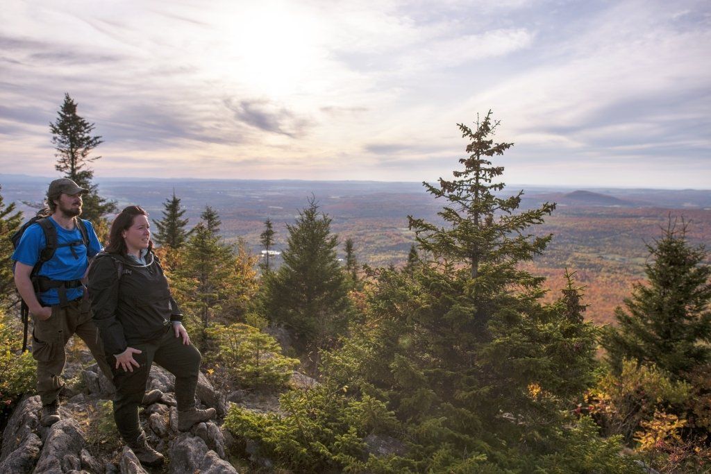View from summit of Mont Ham, credit Quebec Tourism