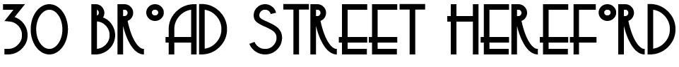 Business Address 30 Broad Street Hereford