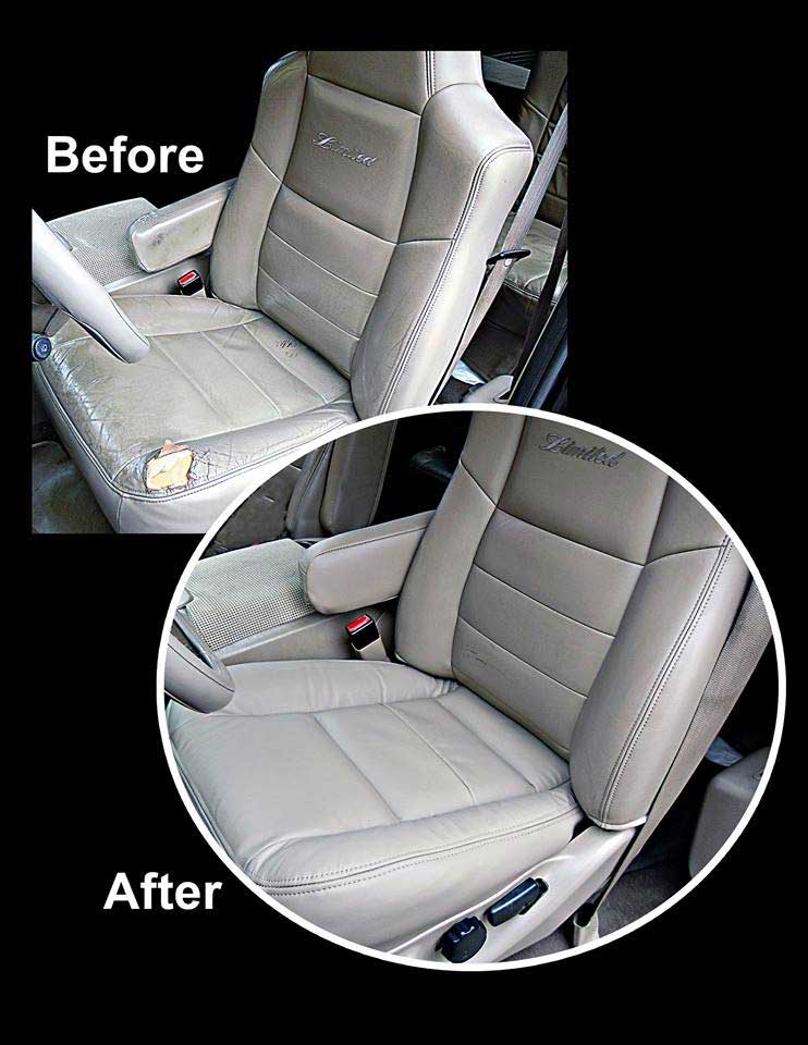 Car Seats Before & After-1 in Brea, CA