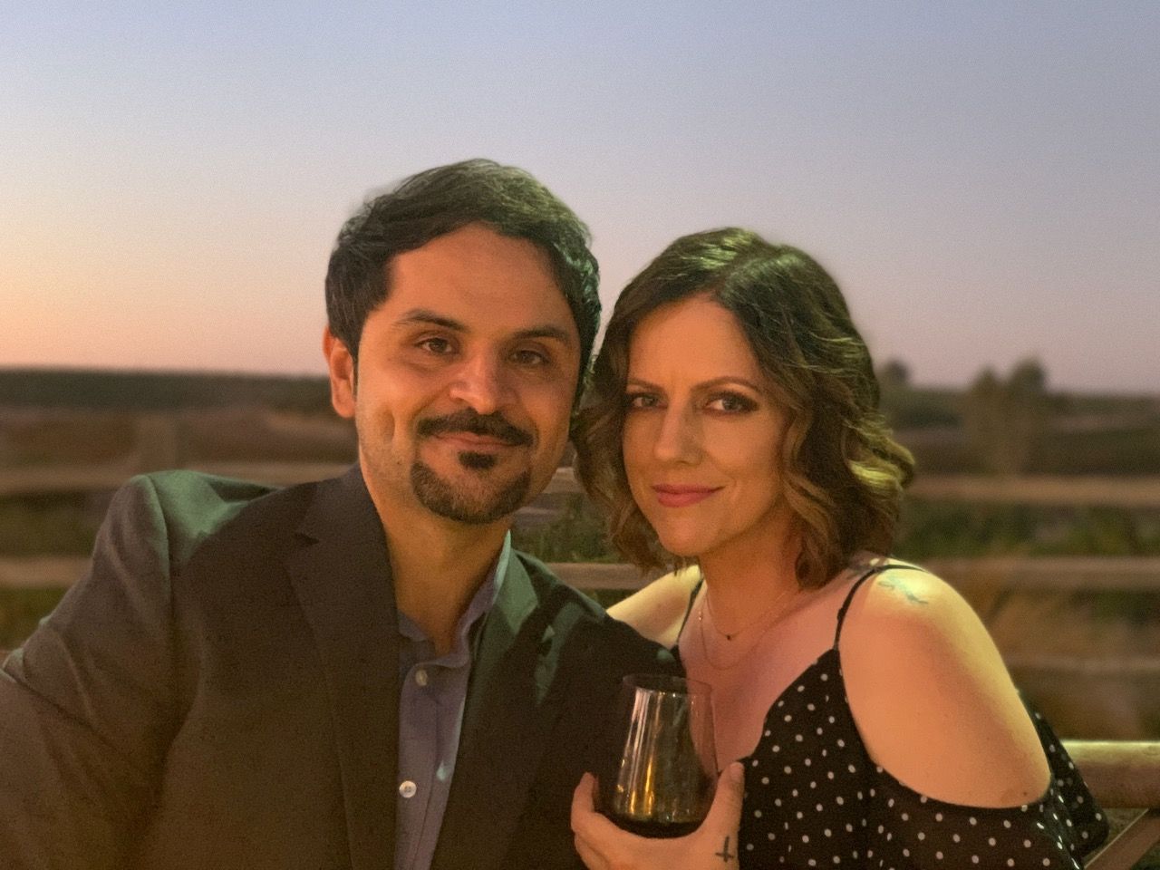 Bing logo: a blue and teal 