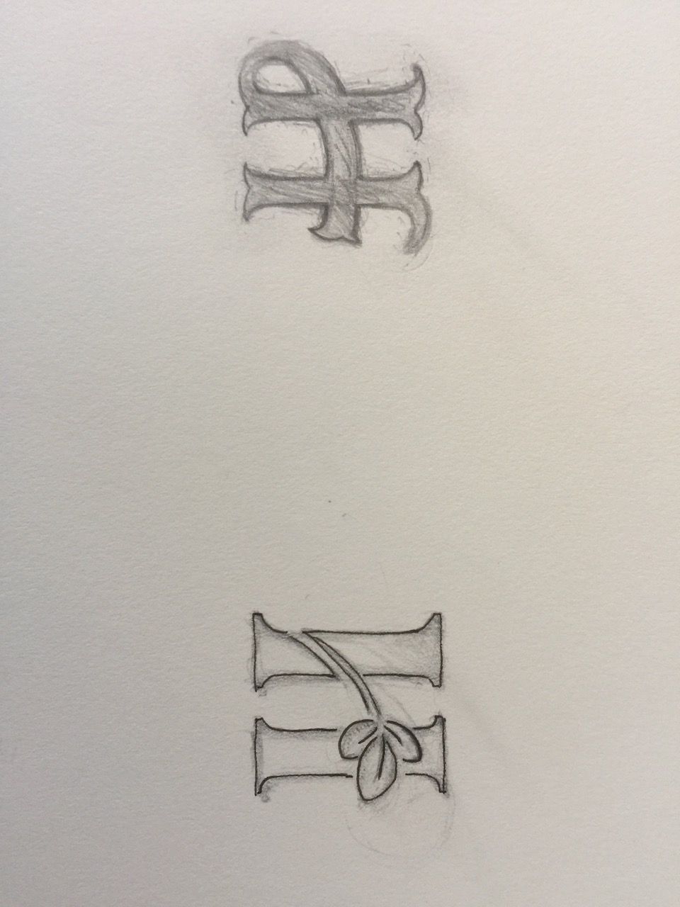harlan logo sketches