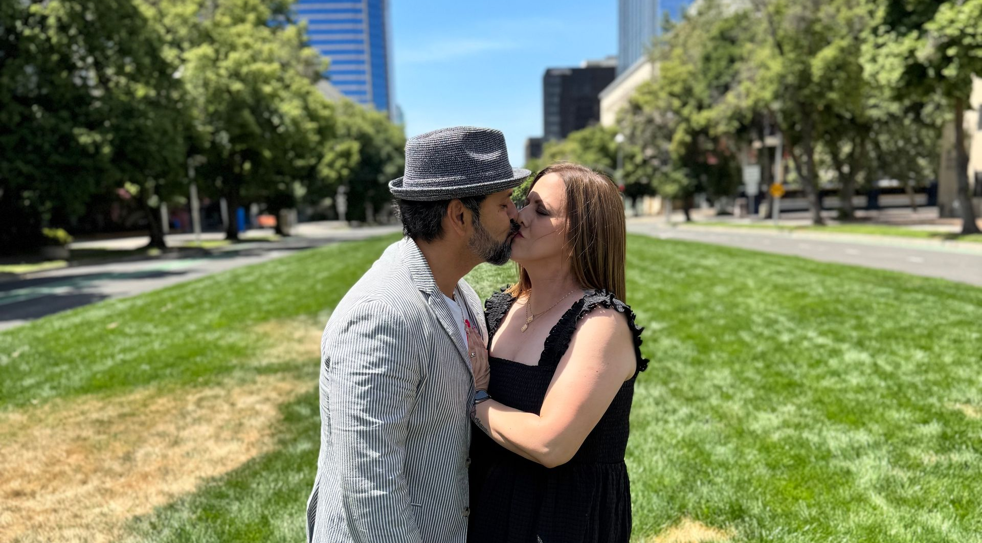 Pauline and Cesar in Sacramento