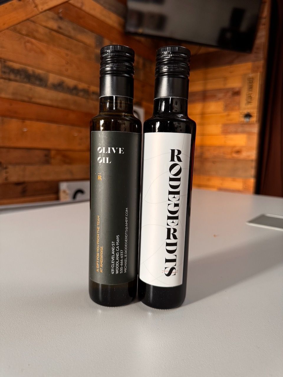 custom olive oil labels