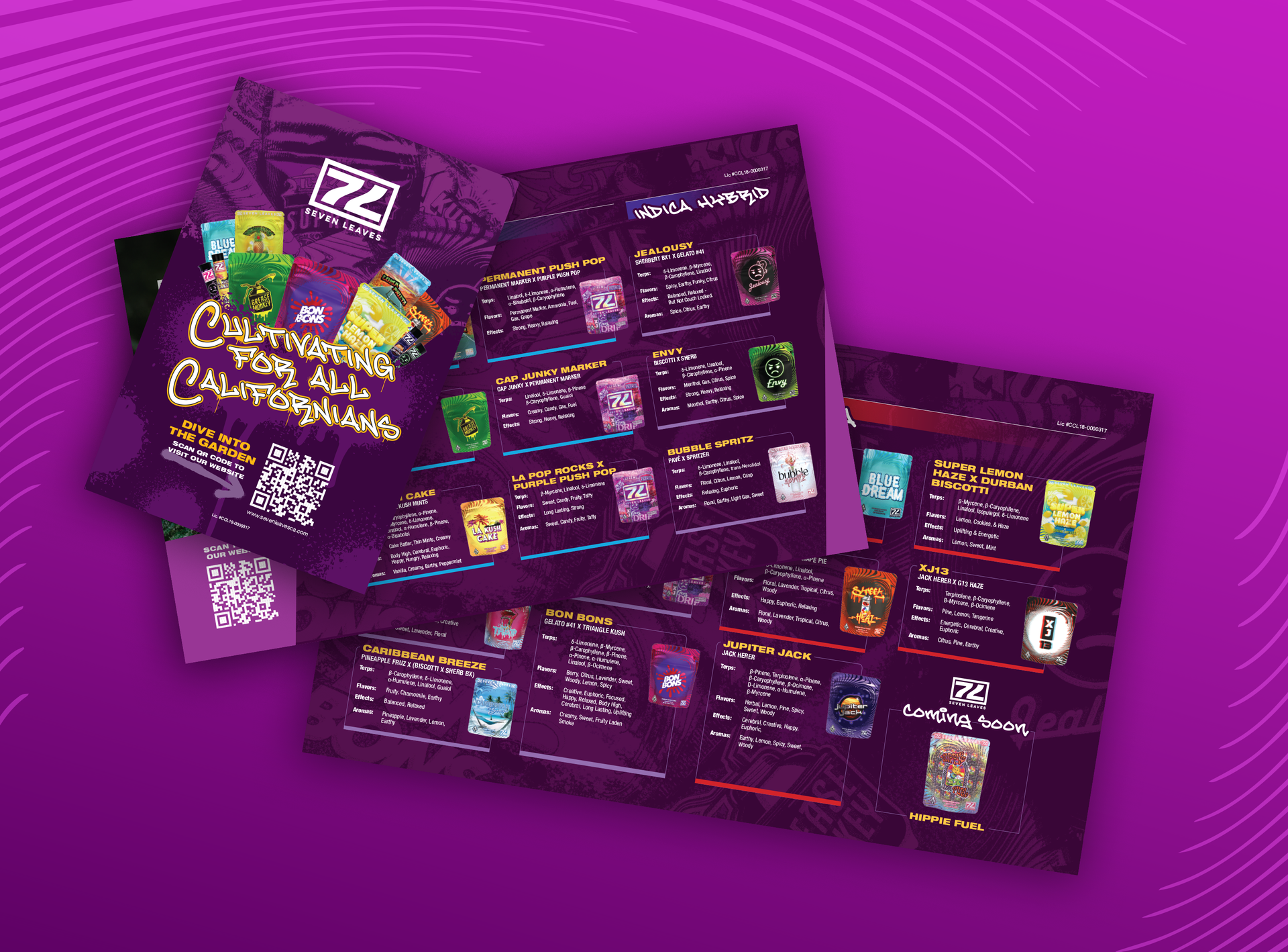 examples of collateral pieces for seven elaves