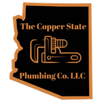 A logo for The Copper State Plumbing Co.LLC