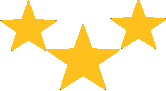three yellow stars