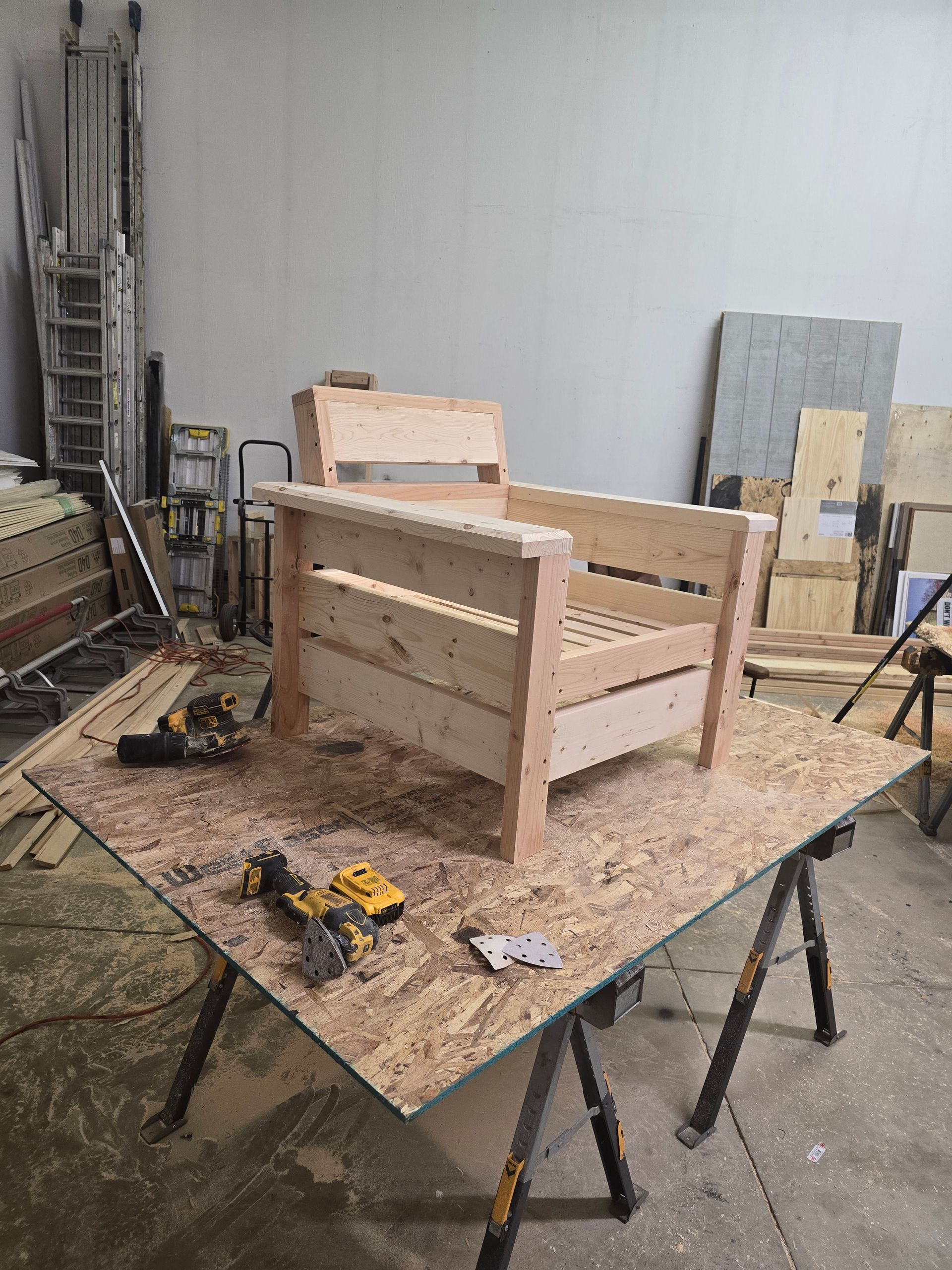 Handcrafted Wooden Chair (Plain)