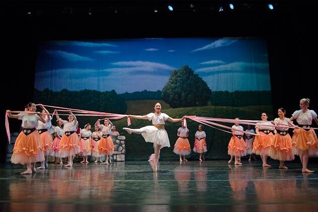 Ribion Dance from La Fille mal gardée - Ballet Academy in Schaumburg, IL