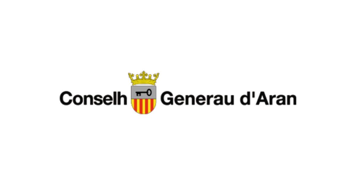 The logo for consell general d ' aran has a crown on it.