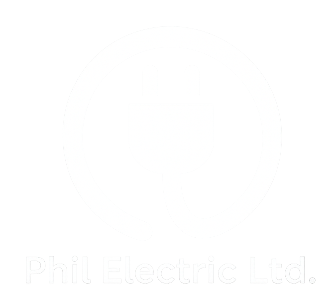 A red , white and blue logo on a white background.