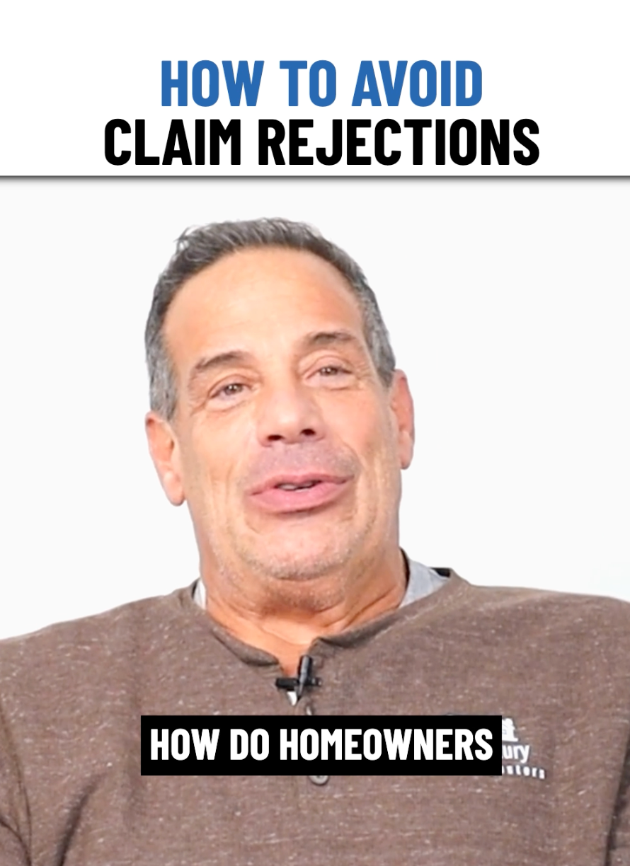 Newton, PA public adjuster reviewing an insurance claim rejection letter to help a homeowner reopen a denied case.