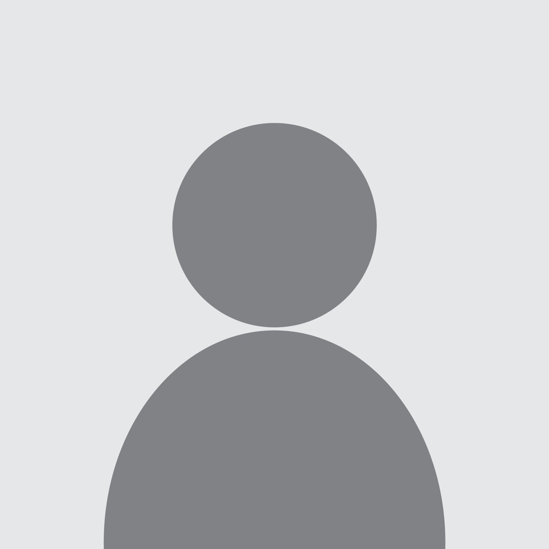 It is a silhouette of a person without a face.