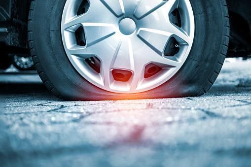 Flat Tire Repair at Optimize Garage in Oakdale, MN