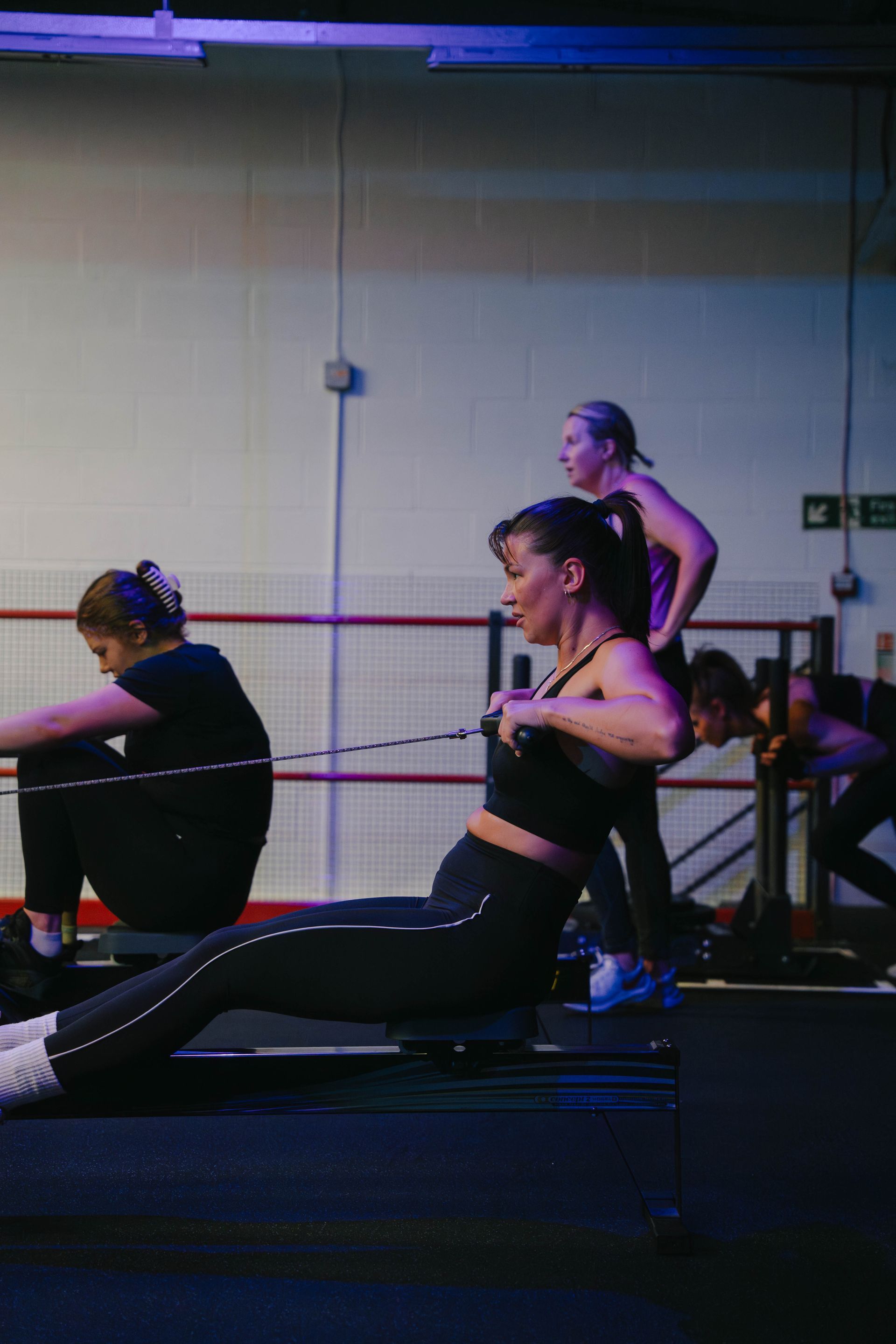 Base Burn Session Rowing Station