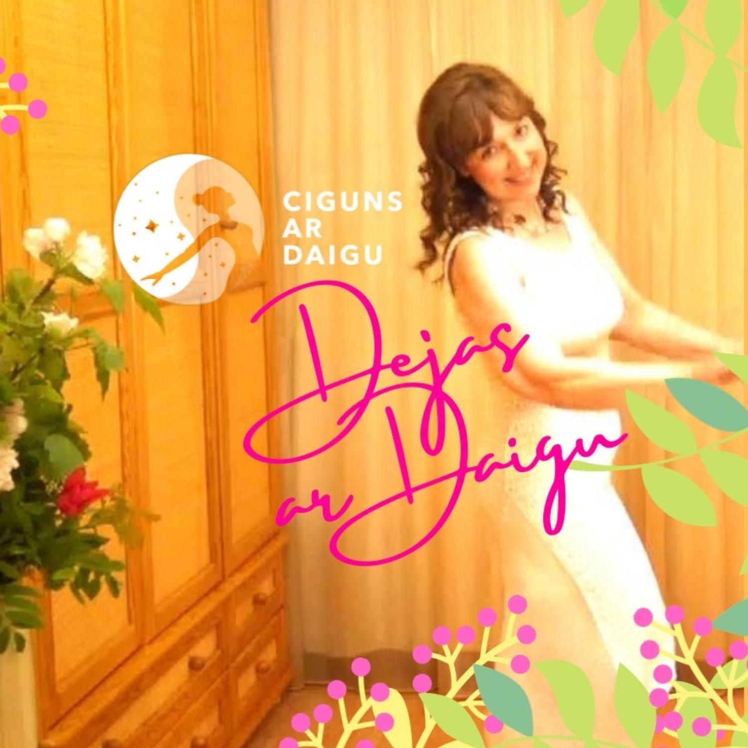 Dejo un vingro, deju nodarbības Online, vingrošanas nodarbības Online, deju terapija, Daiga Šlahota, Daiga Slahota, dejas ar daigu, laimes hormoni, improvizācijas, dejas, balles dejas, labsajūta, harmonija, prieks, dzīvesprieks, tava individualitāte, pašizpausme, pašizpausme dejā