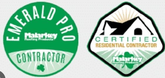 Emerald pro contractor and certified residential contractor logos