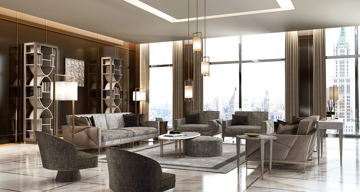 soggiorni contemporanei e classici soluzione arredo