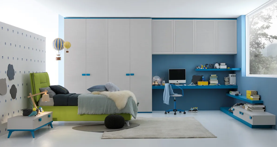 camerette moderne soluzione arredo