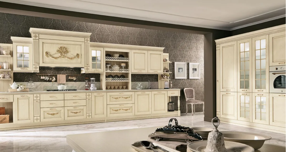 CUCINE CONTEMPORANEE E CLASSICHE soluzione arredo