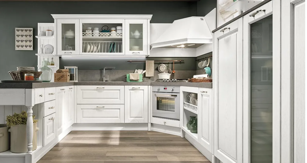 CUCINE CONTEMPORANEE E CLASSICHE soluzione arredo