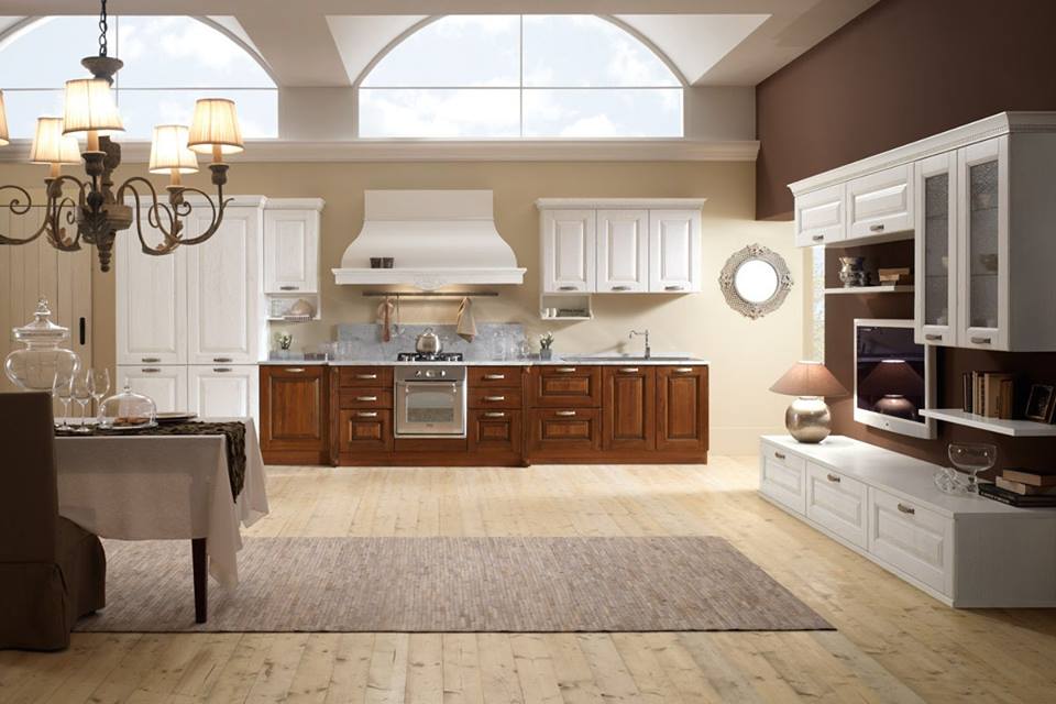 CUCINE CONTEMPORANEE E CLASSICHE soluzione arredo