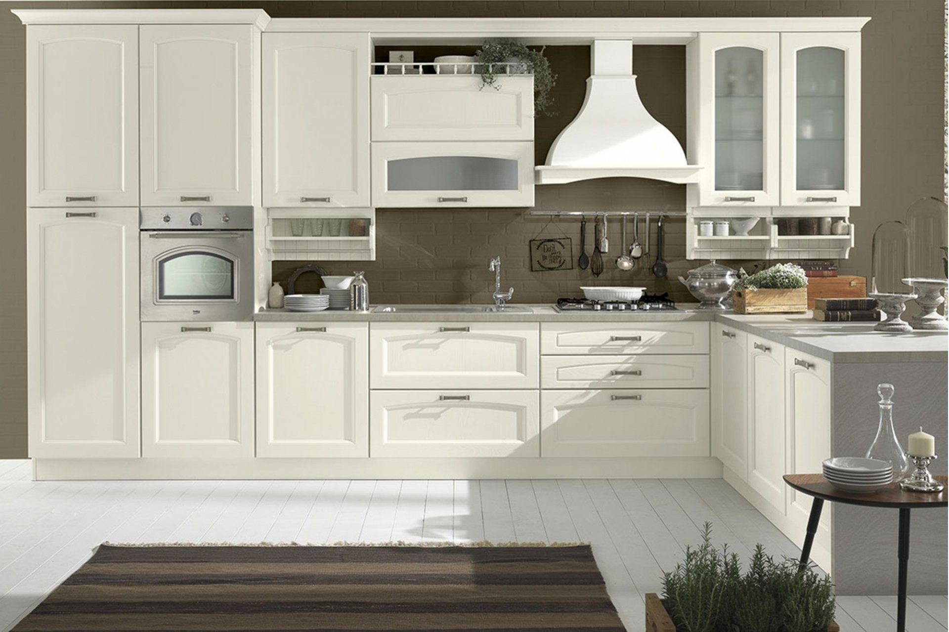 CUCINE CONTEMPORANEE E CLASSICHE soluzione arredo