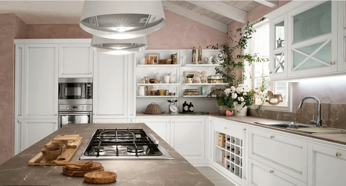 CUCINE CONTEMPORANEE E CLASSICHE soluzione arredo