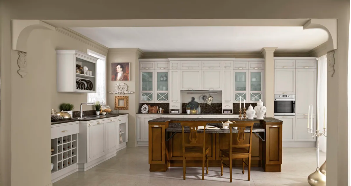 CUCINE CONTEMPORANEE E CLASSICHE soluzione arredo