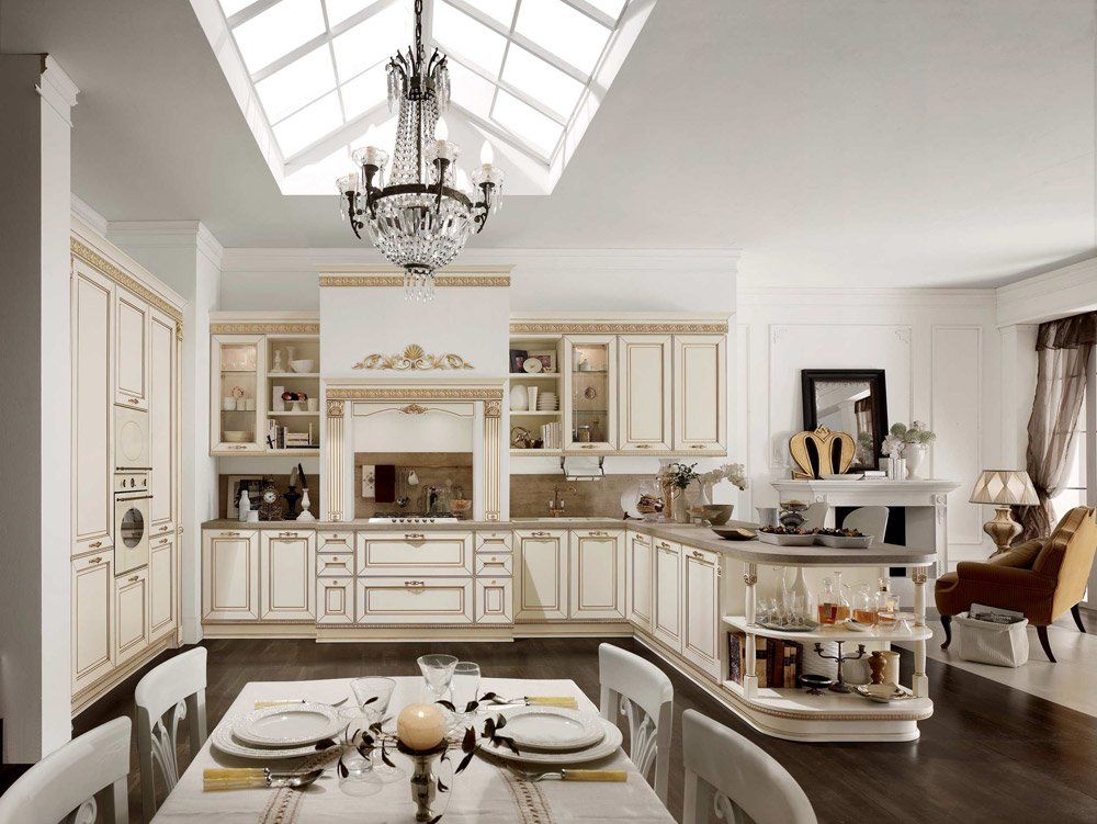 CUCINE CONTEMPORANEE E CLASSICHE soluzione arredo
