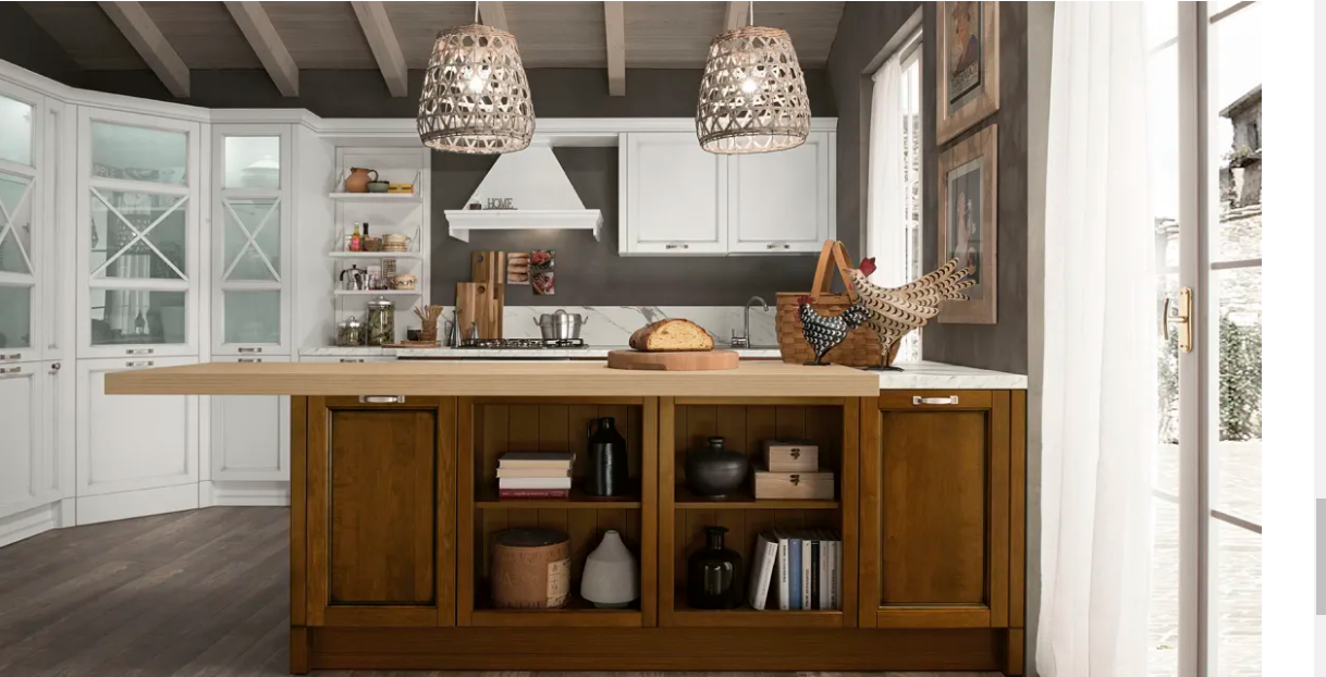 CUCINE CONTEMPORANEE E CLASSICHE soluzione arredo