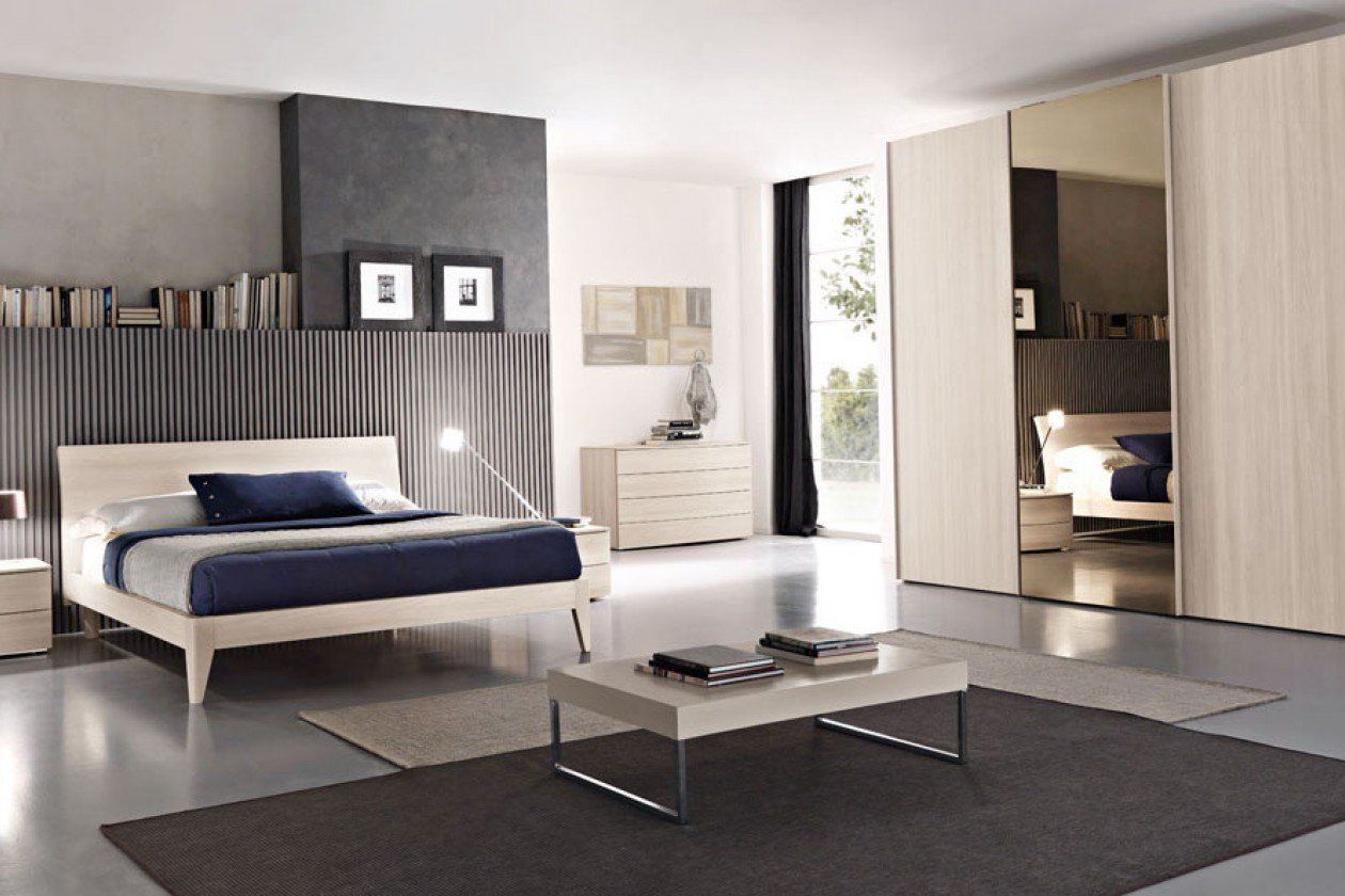 camere moderne soluzione arredo