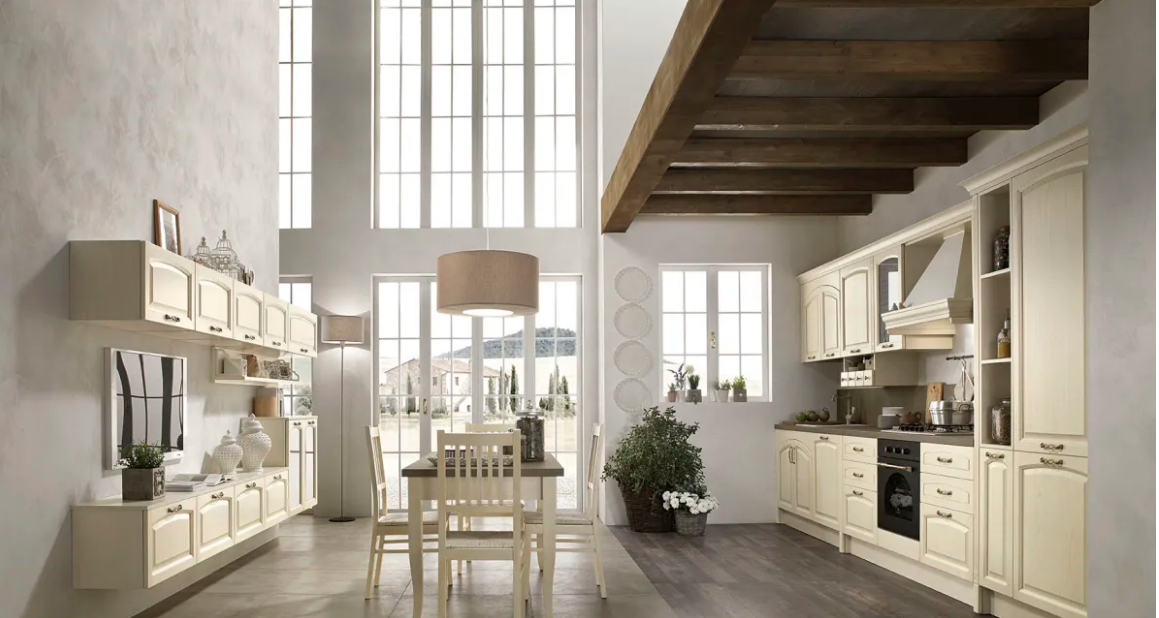 CUCINE CONTEMPORANEE E CLASSICHE soluzione arredo