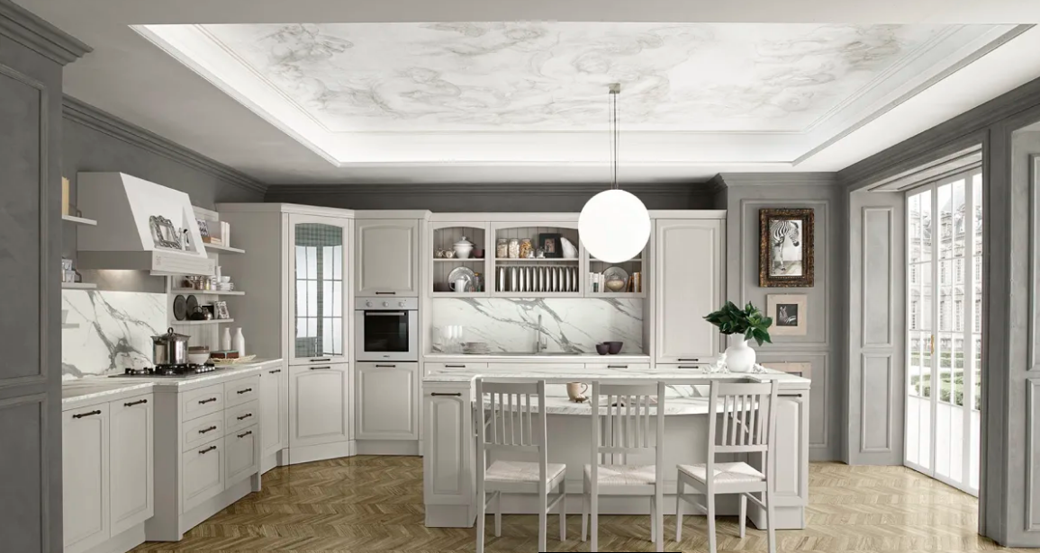 CUCINE CONTEMPORANEE E CLASSICHE soluzione arredo