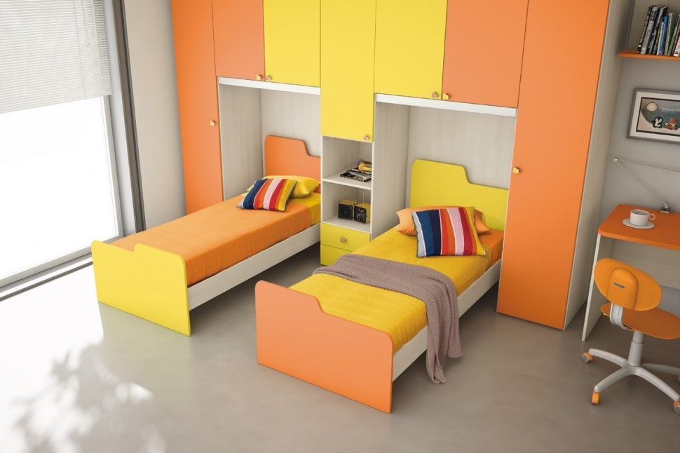 camerette moderne soluzione arredo