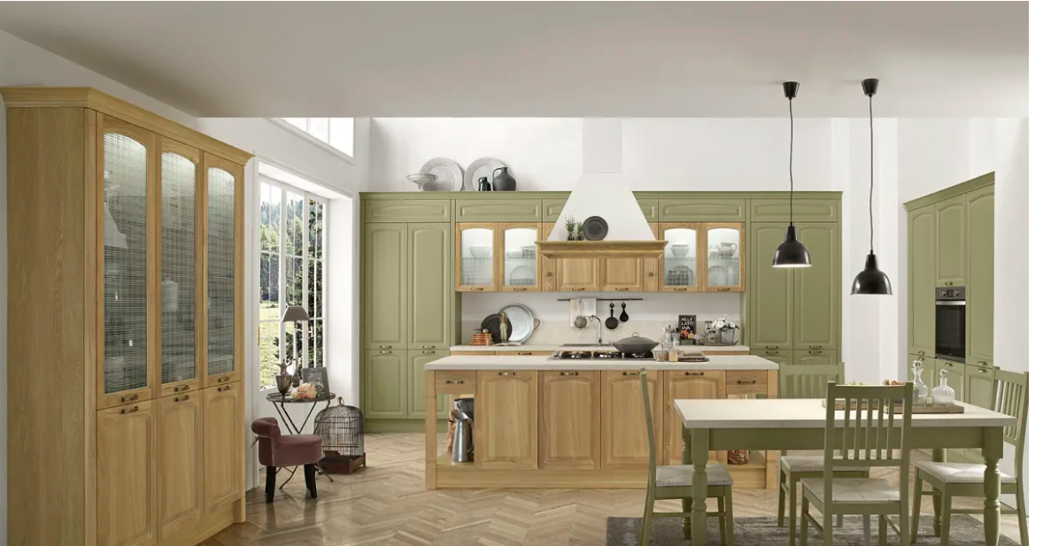 CUCINE CONTEMPORANEE E CLASSICHE soluzione arredo