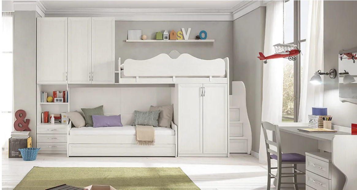 camerette classiche soluzione arredo