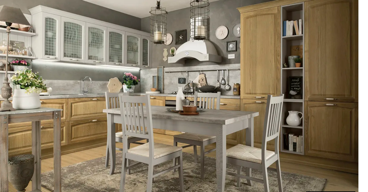 CUCINE CONTEMPORANEE E CLASSICHE soluzione arredo