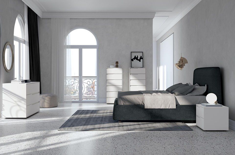 camere moderne soluzione arredo