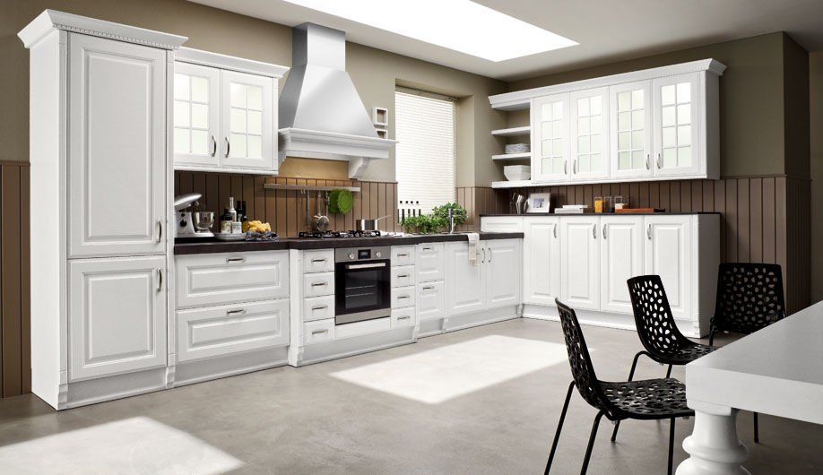 CUCINE CONTEMPORANEE E CLASSICHE soluzione arredo