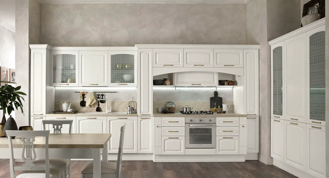 CUCINE CONTEMPORANEE E CLASSICHE soluzione arredo