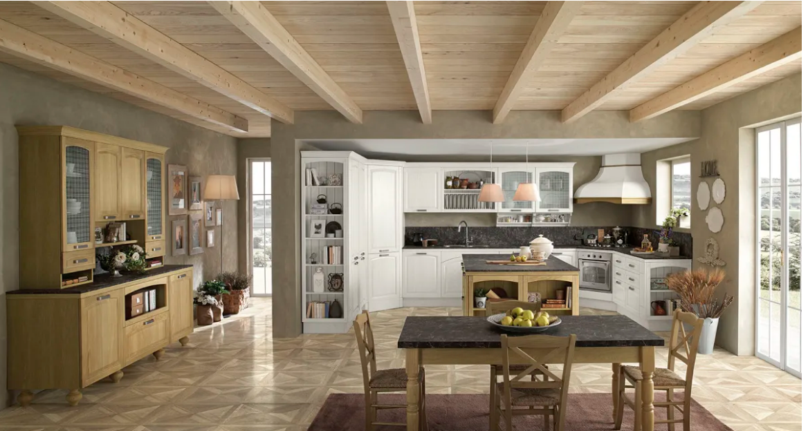 CUCINE CONTEMPORANEE E CLASSICHE soluzione arredo