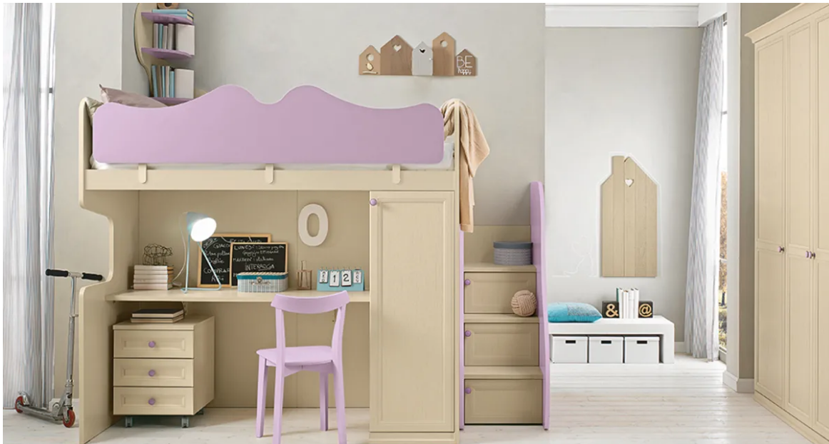 camerette classiche soluzione arredo