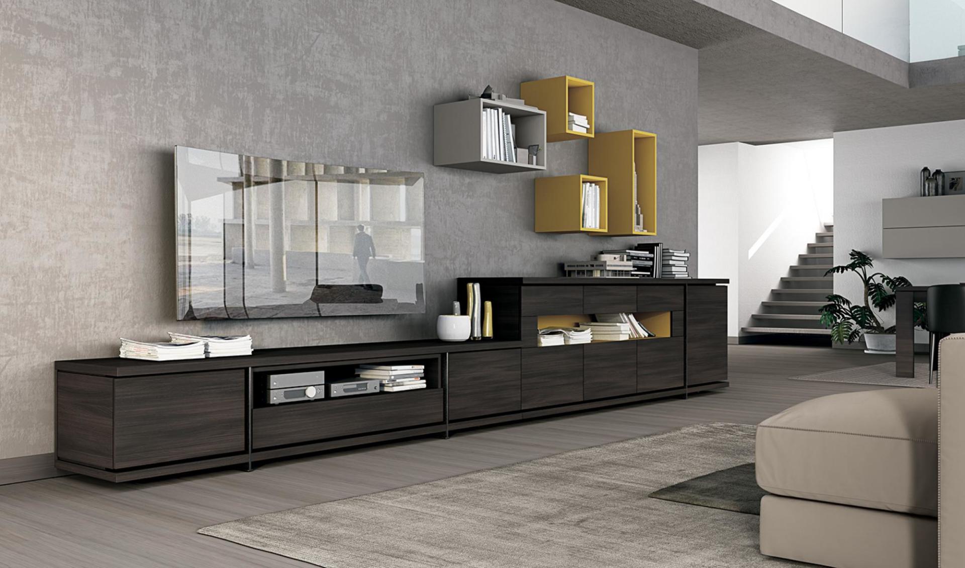 soggiorni contemporanei e classici soluzione arredo