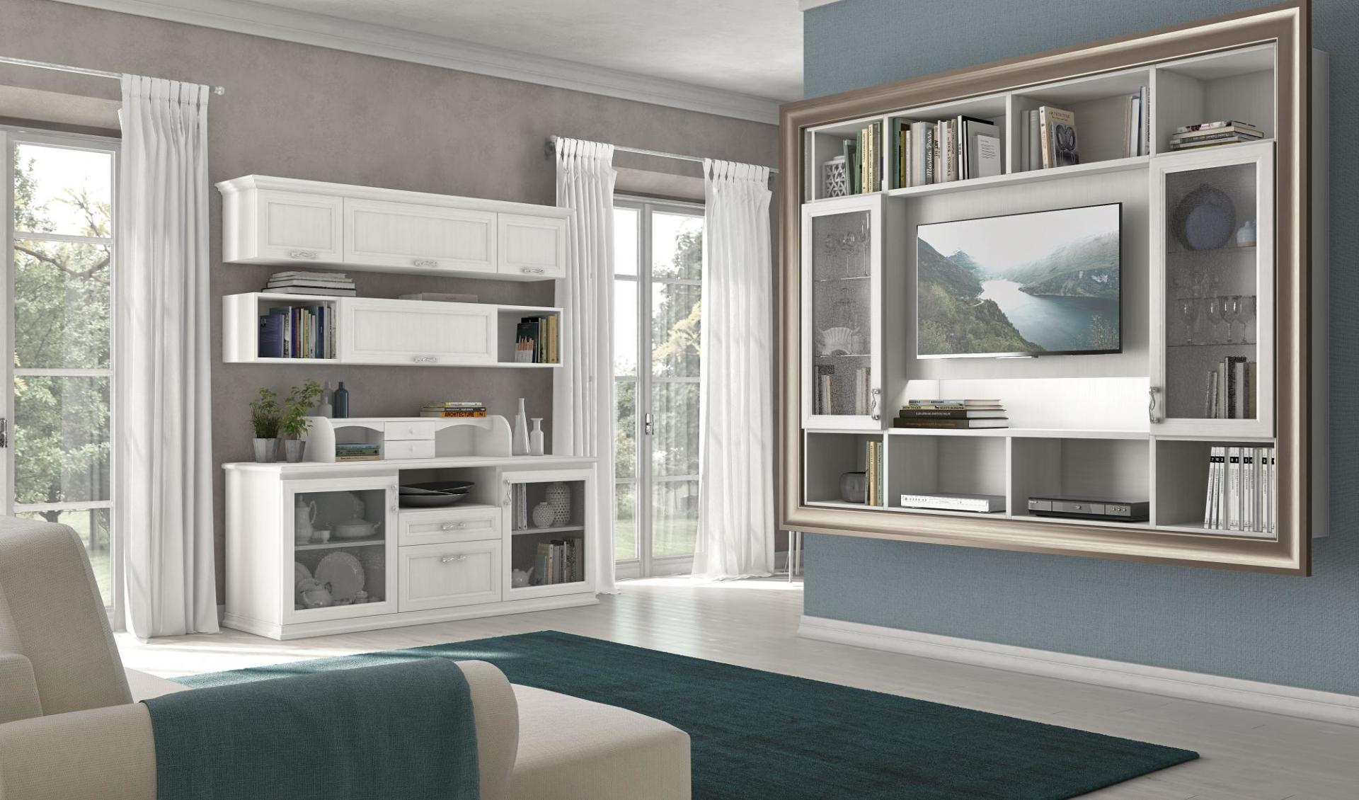 soggiorni contemporanei e classici soluzione arredo