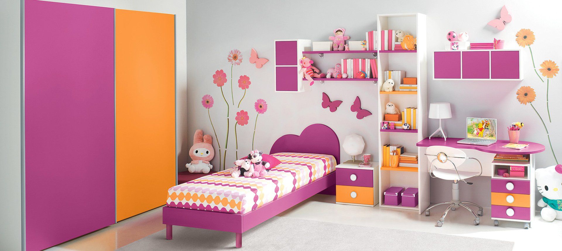 camerette moderne soluzione arredo