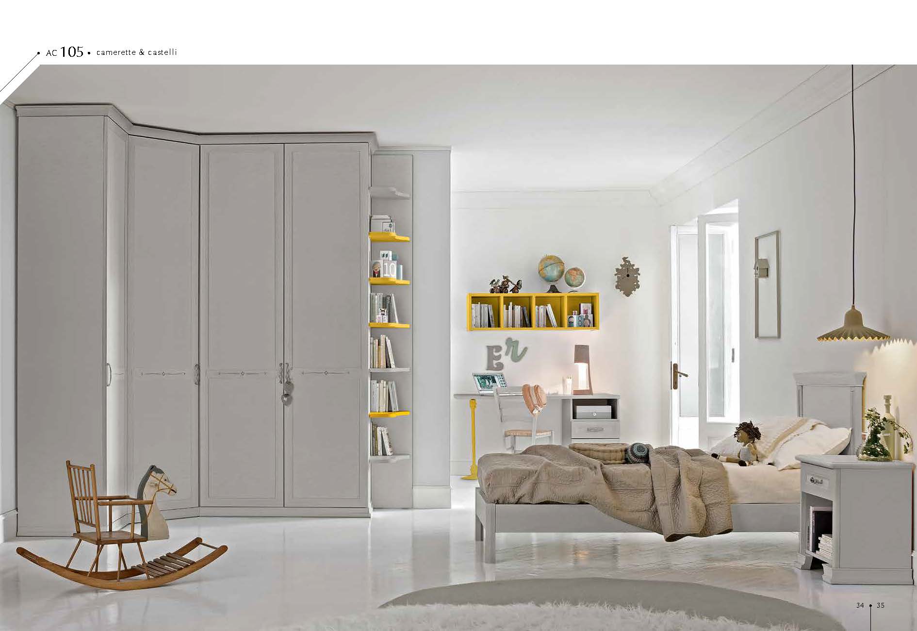 camerette classiche soluzione arredo