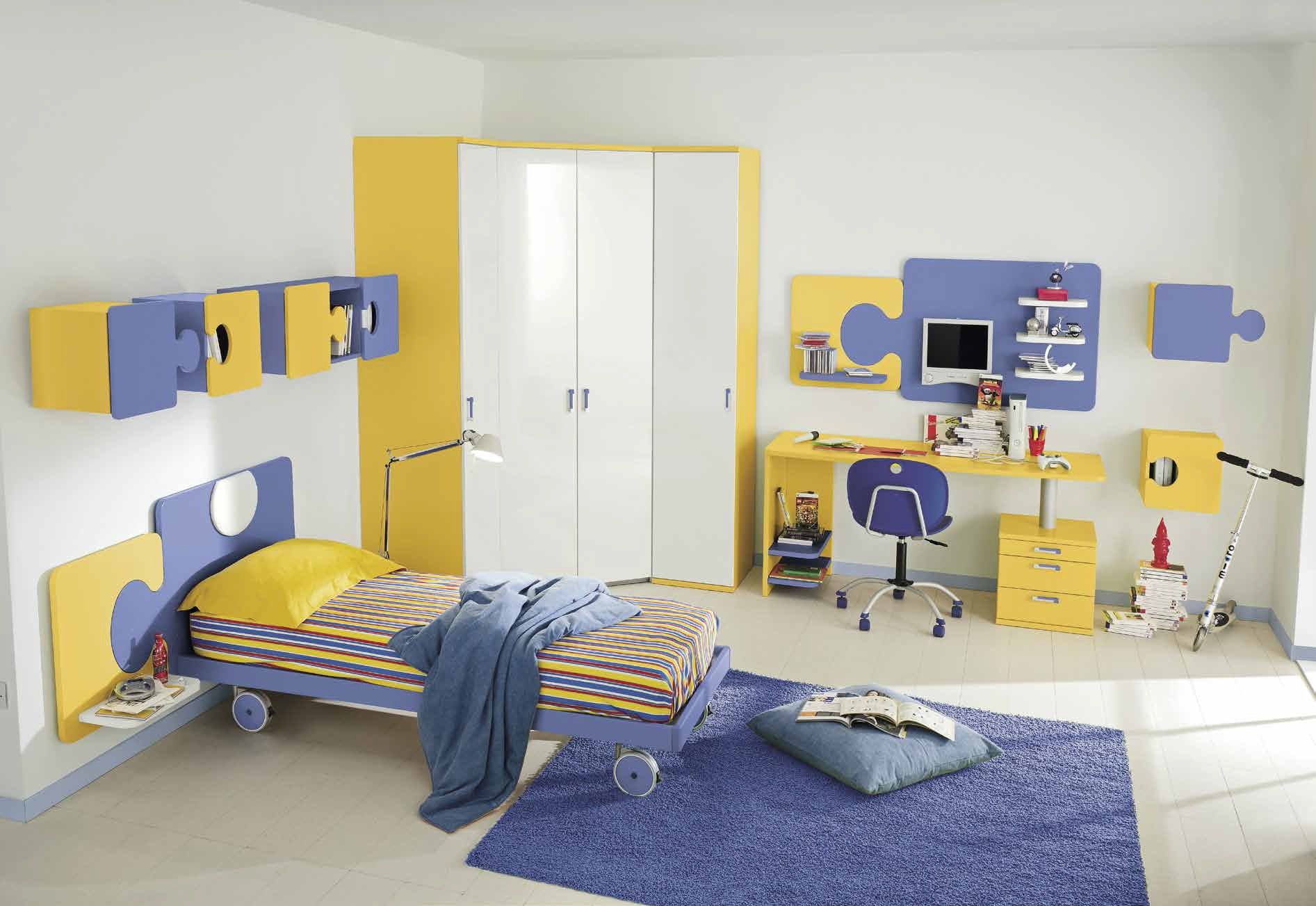 camerette moderne soluzione arredo